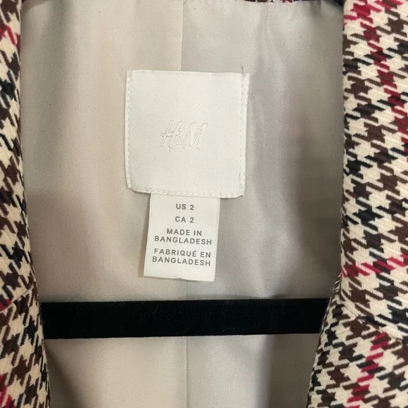 H&M Checked Blazer - Picture 3 of 3